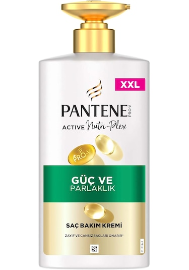 Pantene Güç Ve Parlaklık Saç Kremi 500 ML
