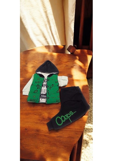 Bebek 3 Lütakım renkli Çok Renkli