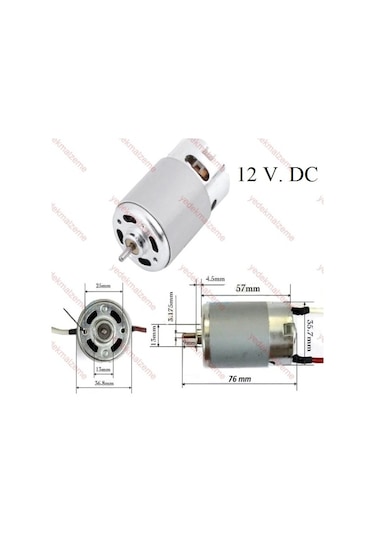 12V Dc Motor / 12 Volt Dc Motor Şarjlı Matkap Motoru Rs 550
