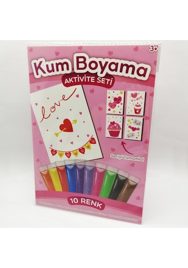 Love Kum Boyama Aktivite Seti