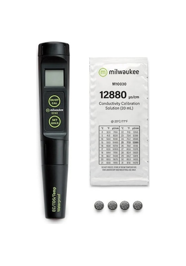 Milwaukee EC60 EC TDS Ölçer IP65 Değiştirilebilir Problu