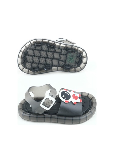 Gezer Yazlık Islak Zemine Uygun Yumuşak Işıklı Taban Erkek Çocuk Sandalet Gk6ype 00183 00 010 I89 Siyah