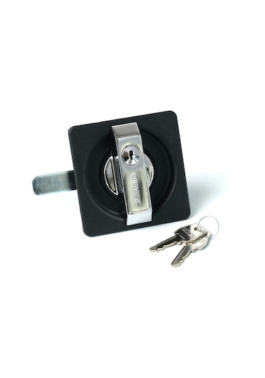 Dolap Kilidi Kare Krom Uzun Model