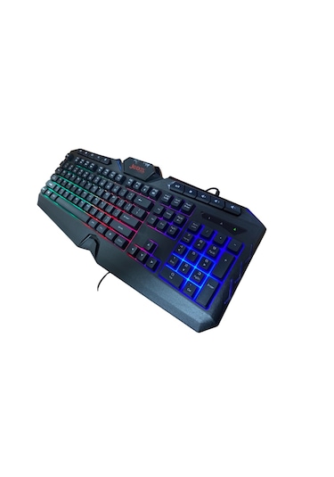 Jedel K504 Multimedia Rgb Kablolu Mekanik Oyuncu Klavye