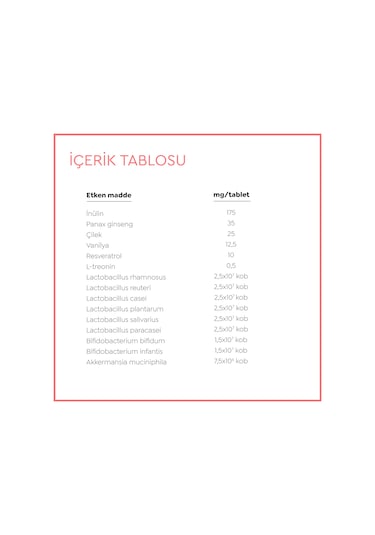 Next-Microbiome Probiome-Novo 60 Çiğneme Tablet