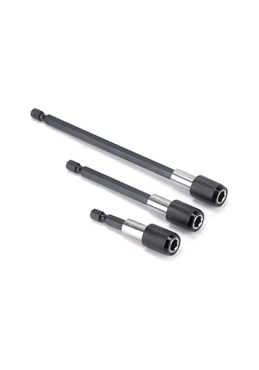 Ximistore9 3 Adet Manyetik Uzatma Ucu - 1/4" Altıgen Şaftlı Matkap Uçları