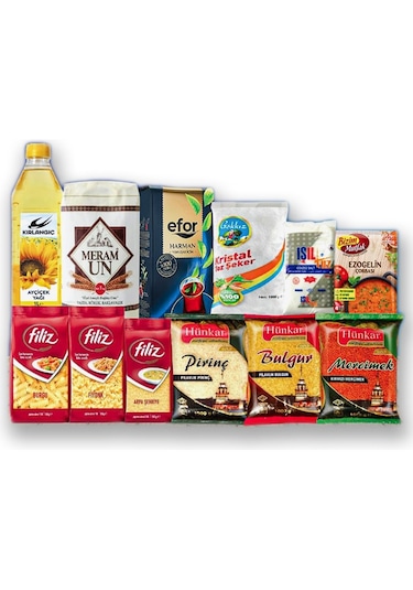 Ramazan Gıda Erzak Kumanya Yardım Kolisi - Ekonomik Paket