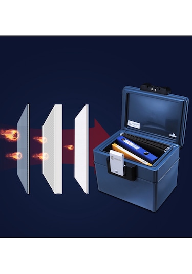 Mühlen 2037 Yangına Ve Suya Karşı Dayanıklı Para Ve Eşya Çantası