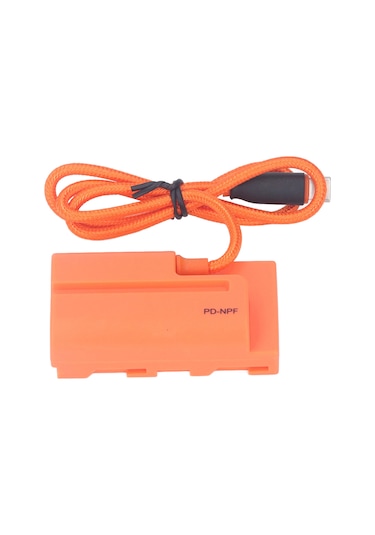 Xindoker Type-c Pd Girişli Np-f550/f570/f970 Akıllı Dummy Batarya - Kamera, Monitör, Led Işık İçin Sürekli Güç Kaynağı 8.4v 3a