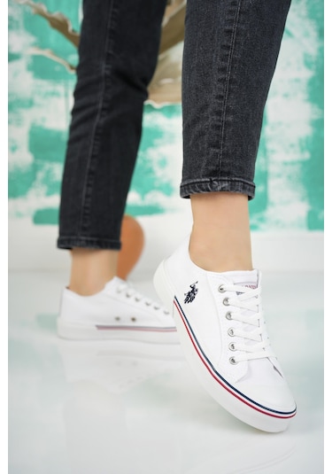 U.s. Polo Assn. Penelope 3fx Beyaz Kadın Sneakers-beyaz Beyaz