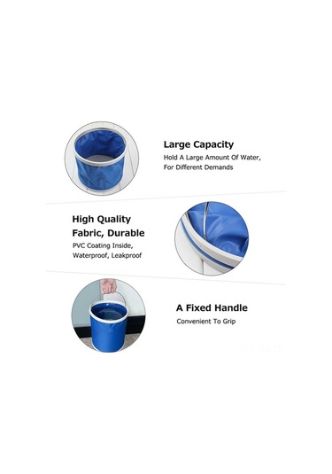 Yulong Reedark "9l Katlanabilir Su Kovası - Kamp, Bahçe Ve