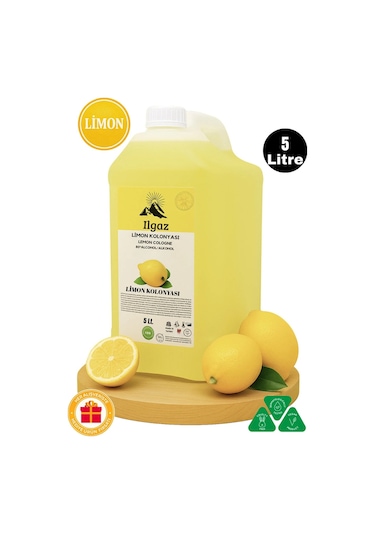 Ilgaz 80 Derece Limon Kolonyası Bidon 5 L