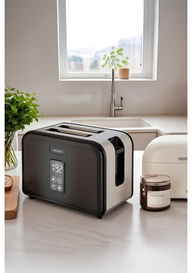 Karaca Multicrust Retro Ekmek Kızartma Makinesi Siyah