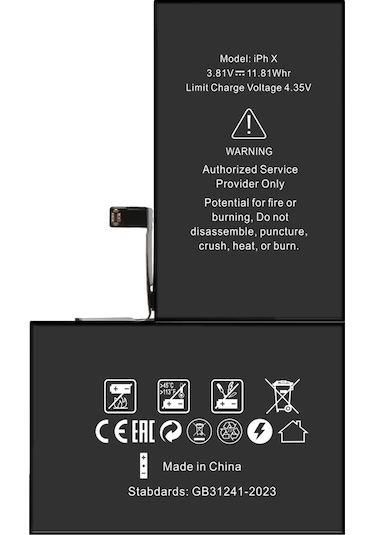 Apple Uyumlu iPhone X  3100 mAh Süper Batarya