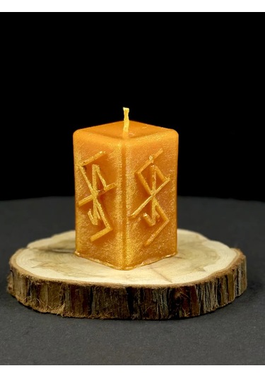 Tajnaa Dver' Rune Mum Şansı Çekmek İçin 177286900 Turuncu