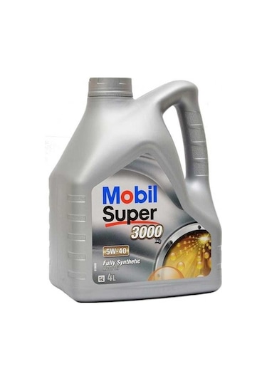 Mobil Süper 3000 X1 5W-40 Motor Yağı 4 L