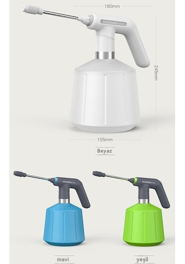 Airron Eternal Luck 2l Elektrikli Bahçe Yağmurlama Sulama Tenekesi-mavi 002