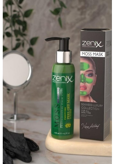 Zenix Soyulan Yüz Maskesi Pompalı Yeşil 130 ML