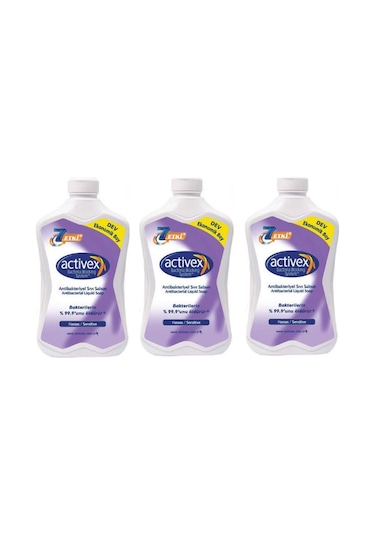 Activex Hassas Sıvı Sabun 1 L x 3