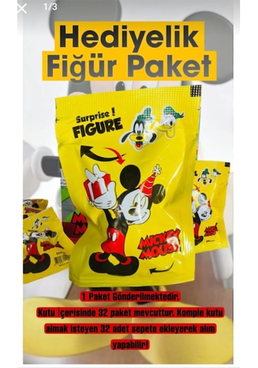 Mıckey Mouse Hediyelik Fiğür Paket 1 Adet