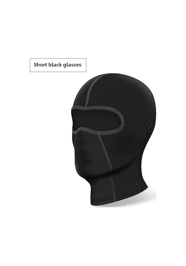 Hangfox Motorcycle Kışlık Kask İçliği Isı Yalıtımı Sağlar Sıcak Tutar Siyah Büyük Boy Diğer