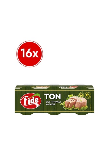 Fide Zeytinyağlı Ton Balığı 48 x 80 G