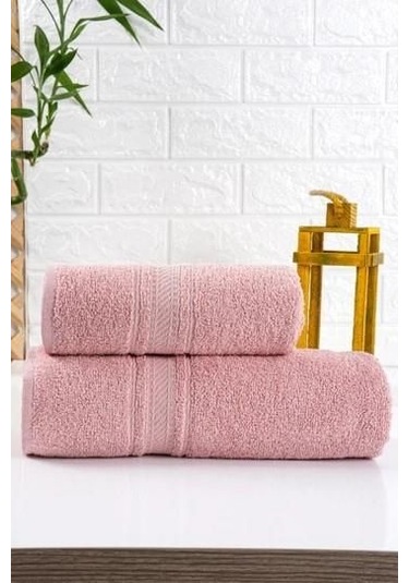Toyigoo Toyigoo Nevresim Dünyası Pudra 2'li Havlu Seti Renkli