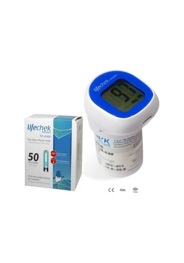 Lifechek Td-4283 Compact Şeker Ölçüm Cihazı + Td-4360 Strip 50'li