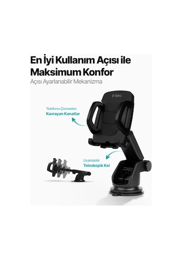 Flexgrip Comfort Universal Araç Telefon Tutucu Yeşil