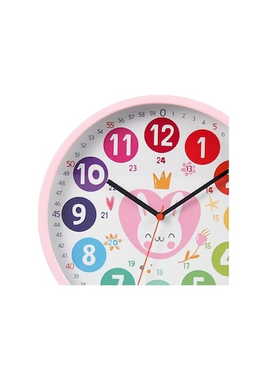 Pazly Zamanı Tavşan06 Tavşan06 Suntek Söyleme Saati Oyun Öğretim Duvar 10 Ss Çok Renkli