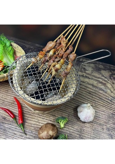 Pazly Yeniden Tel Suntek Rafı Kullanılabilir Izgara Barbekü Barbekü Kb