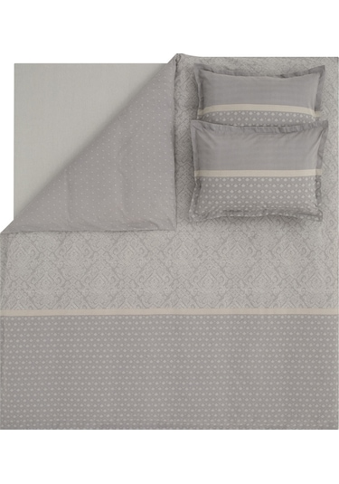 Yataş Bedding Amora Çift Kişilik Ranforce Nevresim Takımı - Gri