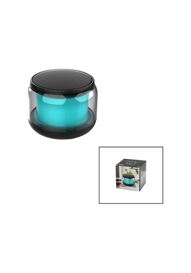 Kavanoz Modeli - Mika Gövdeb Luetooth Wireless Mini Hoparlör Speaker Usb Şarjlı - Işıklı5w