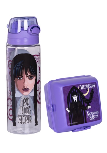 Wednesday 700 Ml Matara-suluk Ve Beslenme Kutusu