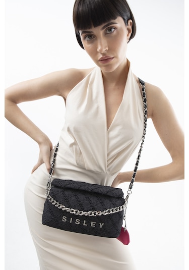 Sisley Kadın Çapraz Çantası C.sly 082 Siyah