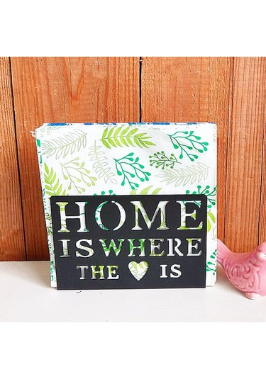 Homyl Yemek Masası Dekoru Için Dikey Peçete Tutucu, Ev Siyah