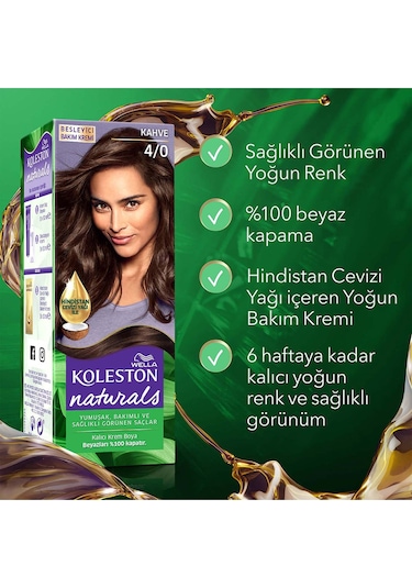 Koleston Naturals Boya 4.0 Kahve