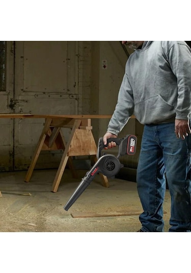 Kress KUF30.9 20 V Devir Ayarlı Solo Üfleyici + 5 Parça Aksesuar