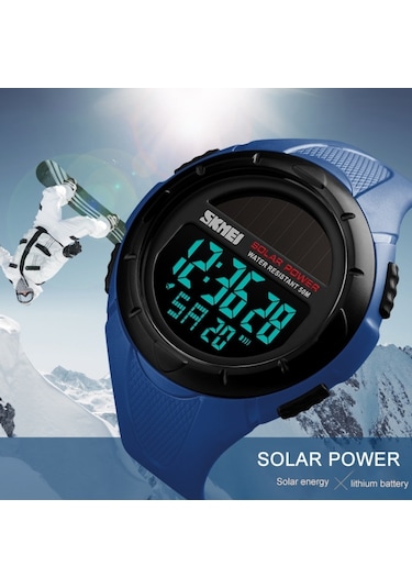 Skmei 1405 Solar 50 M Dalış Spor Erkek Kol Saati 001