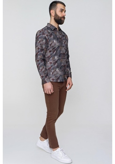 087 Tarçın Jean Pantolon Tarçın