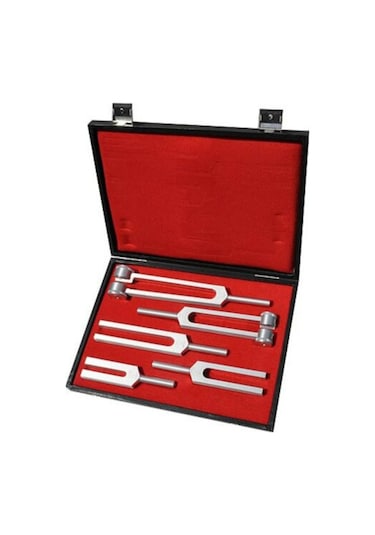 Vzn 5'li Diapozon Set Frekans 128, 256, 512, 1024, 2048 Diyapozon