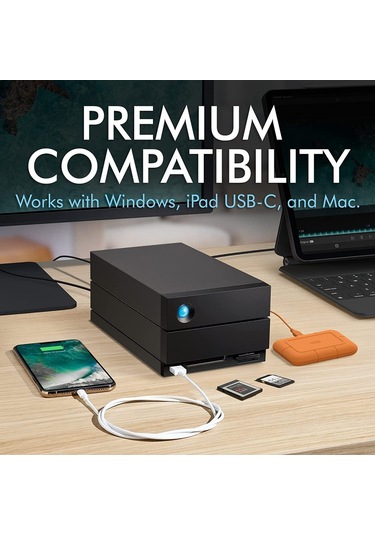 Lacie STLG48000400 48 TB 2Big Thunderbolt3 - Usb-C Depolama Ünitesi