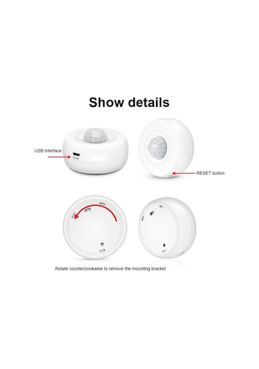 TUYA DESTEKLİ WİFİ AKILLI HAREKET SENSÖRÜ