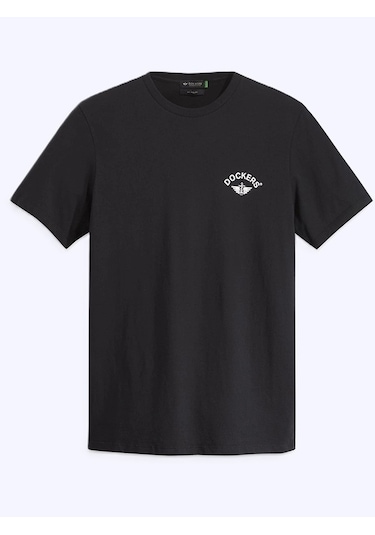 Dockers Graphıc Tee 1 Fan Tee Beautıful Black L Erkek Siyah T-shirt - A1103