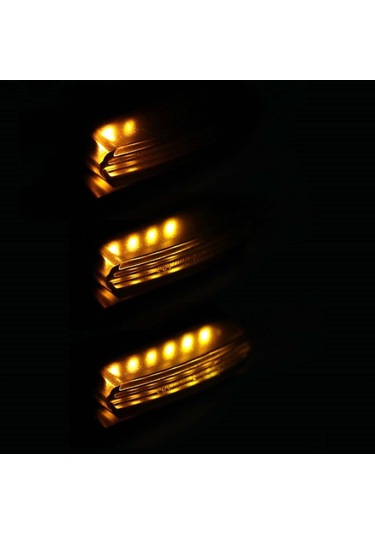 Cbtx 2 Adet Akan Gidon Led Dönüş Sinyalleri Mini Motosiklet Flaşör Fren Debriyaj İşaretleyici İşık Ön Far