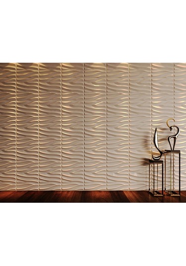 3 Boyutlu Boyanabilir Pvc Duvar Paneli Modern 50-50 Cm 4 Adet-1 Metrekare
