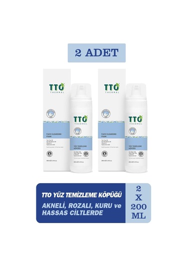 Tto Köpük Solüsyon 200 Ml 2 Adet Pompalı