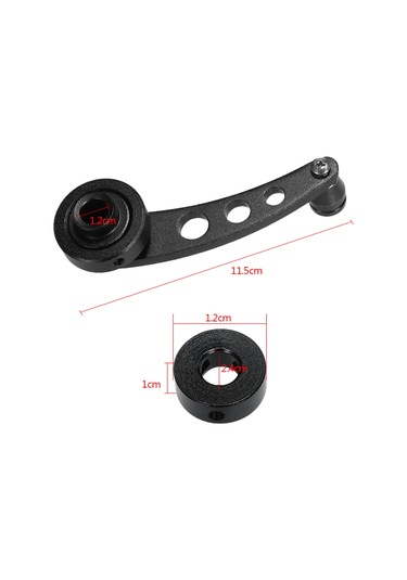 Padalink Evrensel Alüminyum Araba Cam Kolu - Kolay Montaj, 20 Dakikada Takılır, Siyah/mavi/kırmızı/gümüş Renk Seçenekleri