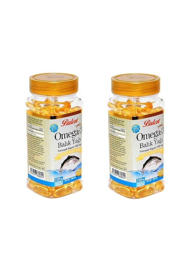 Balen Omega 3 Balık Yağı 1380 MG 100 Yumuşak Kapsül 2 Adet