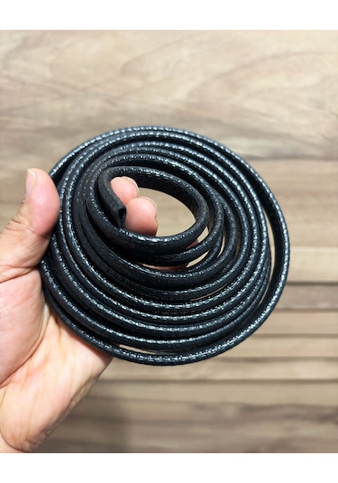 Oto Kapı Fitili, Çizilme Çarpmalarda Önleyici, Araç Kapı Koruyucu, 5 Metre Siyah